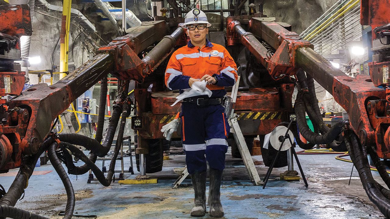 Rio Tinto worker