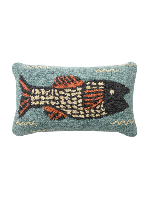 Poisson Indoor/outdoor Pillow