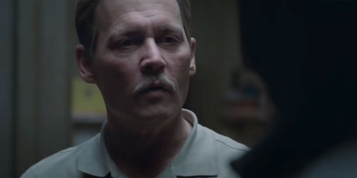 a mustachioed Johnny Depp, City of Lies