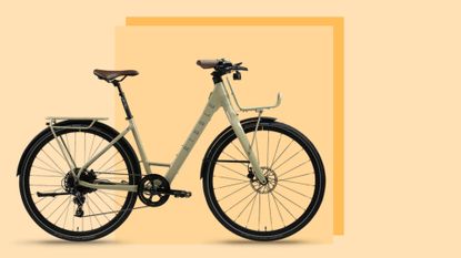 Ribble Urban AL e-bike on yellow background