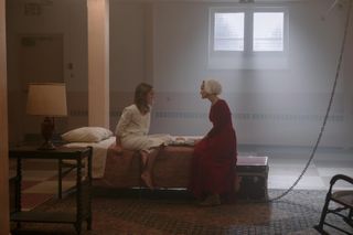 Janine and Esther in The Handmaid's Tale