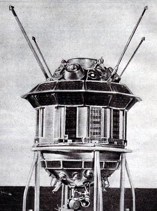 Luna 3, an automatic interplanetary station, was the third spacecraft successfully launched to the Moon and the first to return images of the lunar far side. The spacecraft returned very indistinct pictures, but, through computer enhancement, a tentative