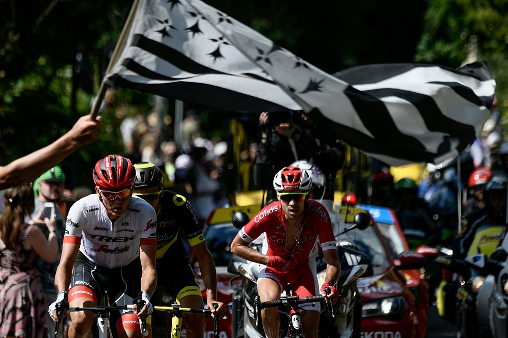 Breakaway on stage 5 with