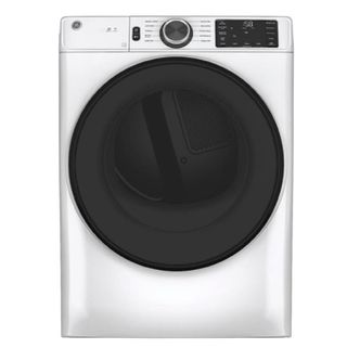 ge GFD55ESSNWW dryer cut out on white background