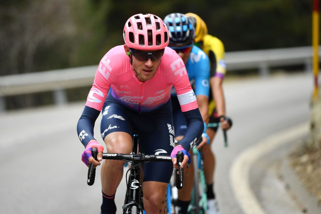Tejay van Garderen (EF Education First) in the breakaway