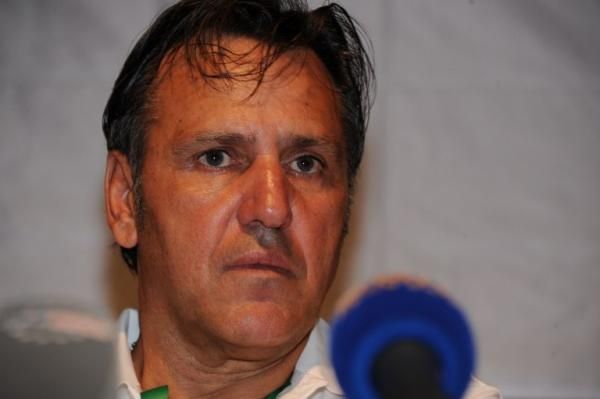 Team Europcar's general manager Jean-Ren&eacute; Bernaudeau at a pre-Tour de France press conference in Liege, Belgium