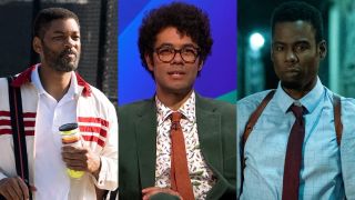 Will Smith, Richard Ayoade and Chris Rock
