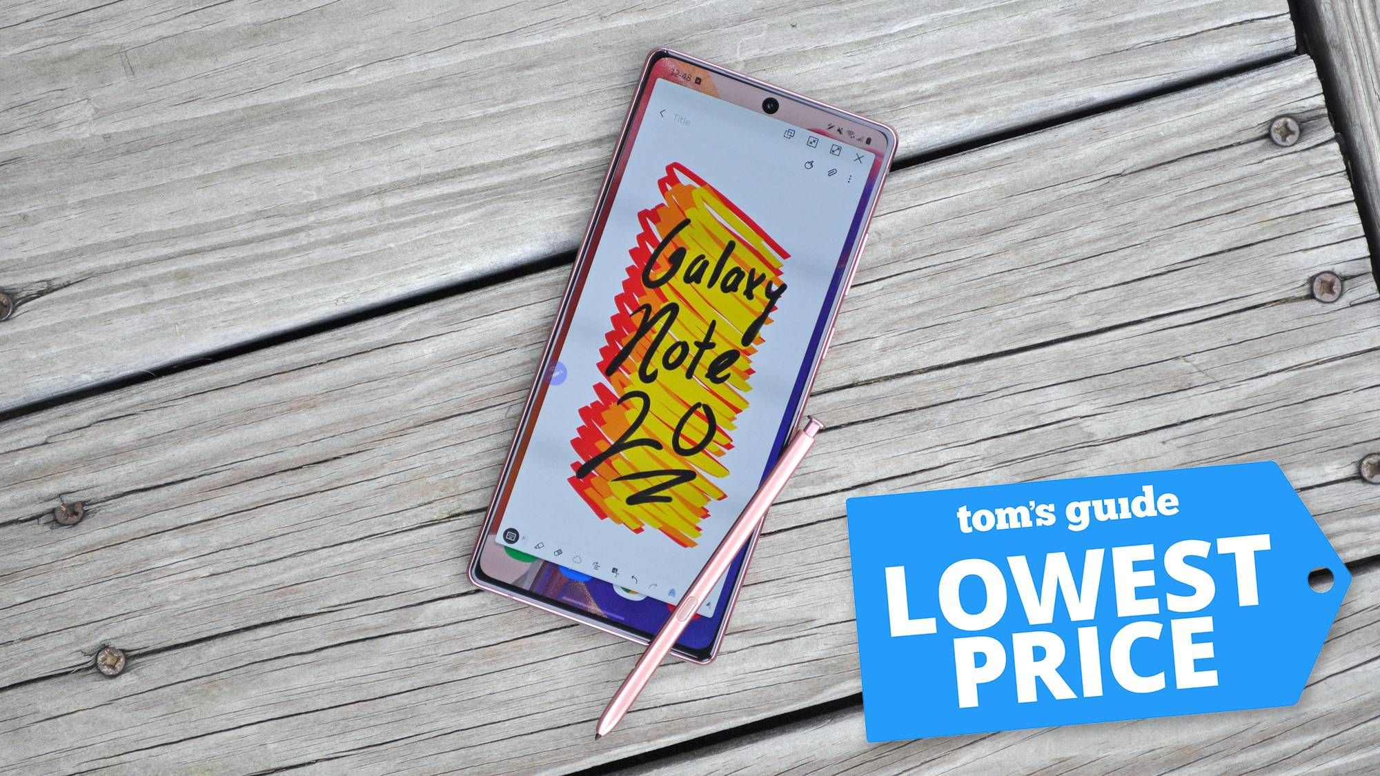 Cheapest Samsung Note Galaxy Note 20 gets massive $725 price cut at Samsung | Tom's Guide