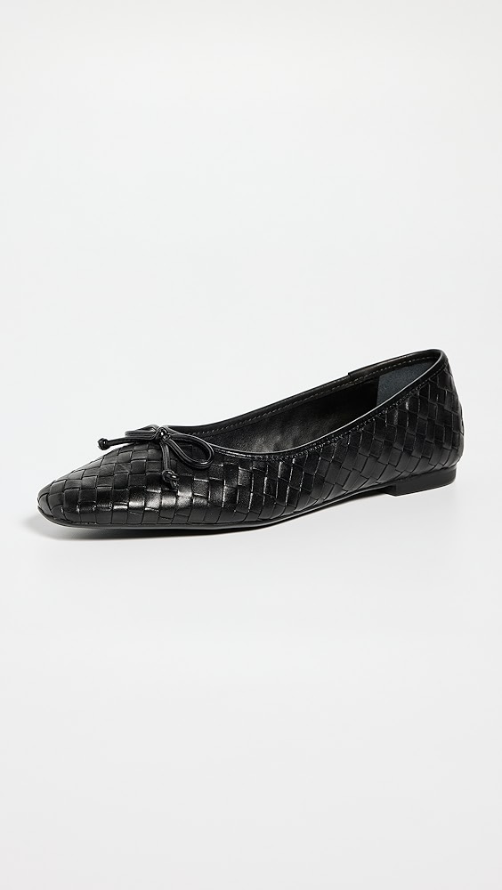 Schutz Arissa Woven Ballet Flats
