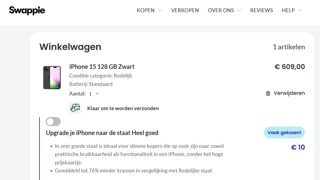 iPhone 15 swappie