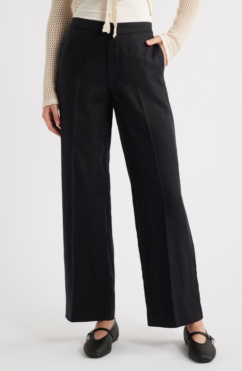 The Easy Linen Pull-On Pants