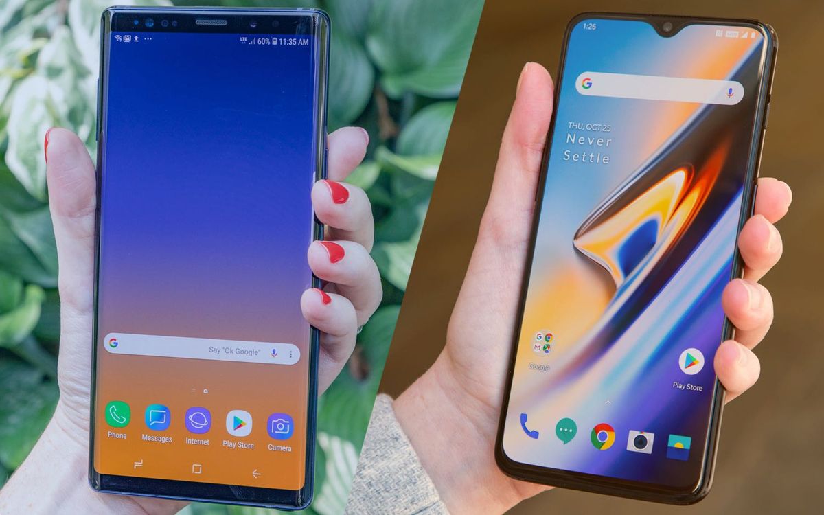 OnePlus 6T vs. Galaxy Note 9: Is Samsung's Flagship $450 Better? 