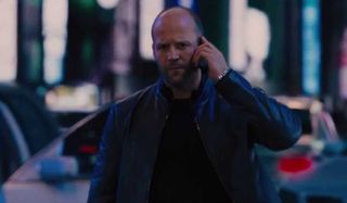 Fast & Furious 6 Jason Statham making a call