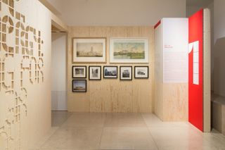 displays at RIBA's Long Life, Low Energy exhibition