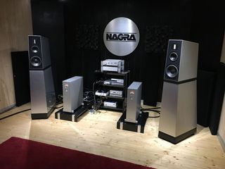 Nagra amplification partnered with Verity Audio speakers