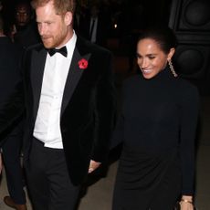 Prince Harry and Meghan Markle attend Kris Jenner's James Bond-themed 70th birthday party