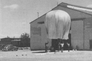 Huge balloons developed by Seyfang Laboratories