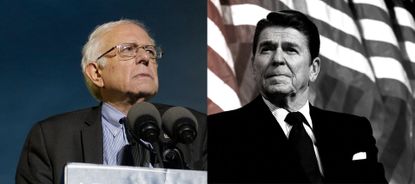 Bernie Sanders, Ronald Reagan.