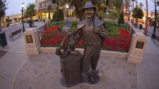Storytellers statue at Disney California Adventure
