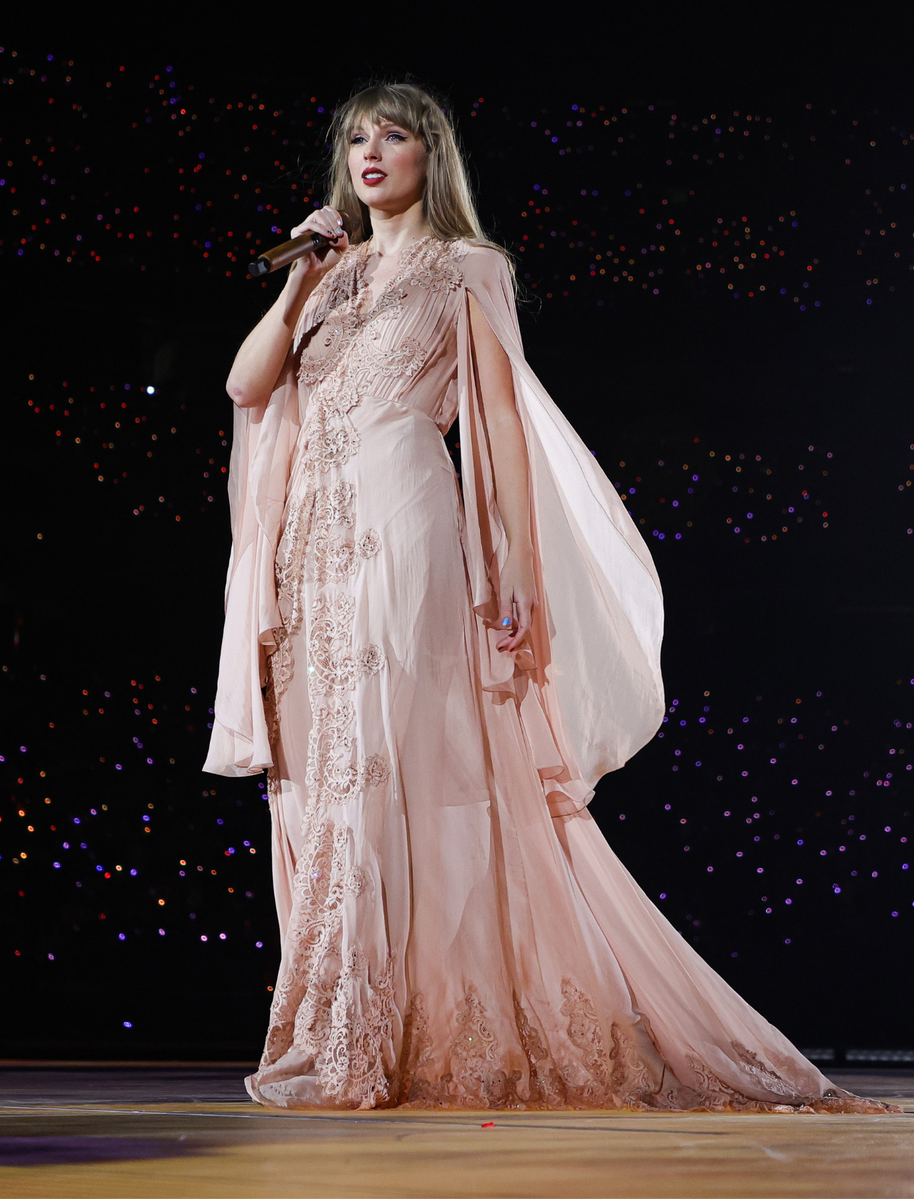 Taylor Swift on the Eras Tour in Las Vegas, NV