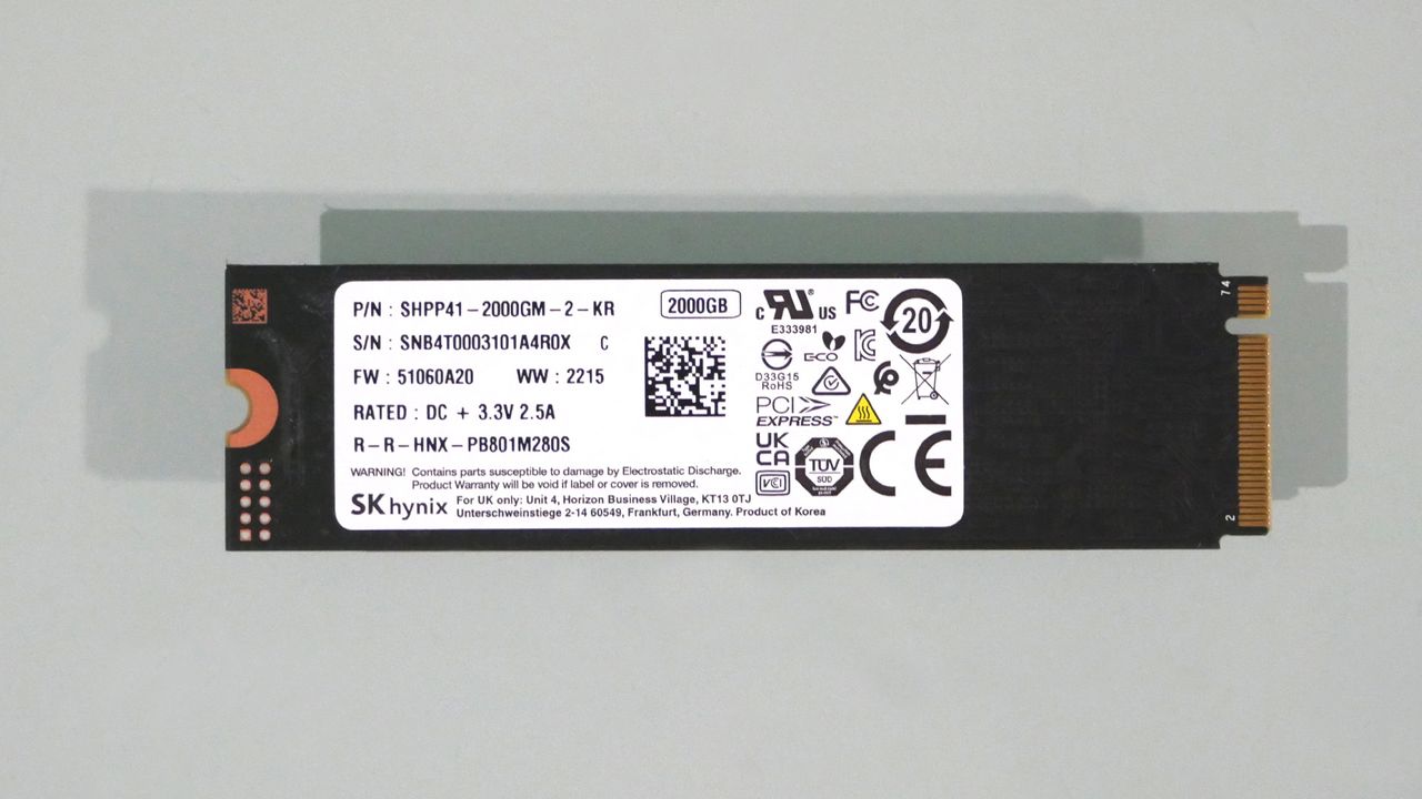 SK Hynix Platinum P41 2TB NVMe SSD review | PC Gamer