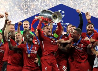 Liverpool were 2-0 winners over Tottenham in the Champions League final