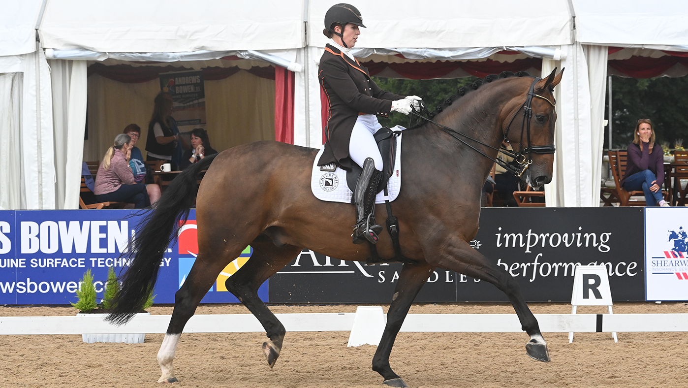 National Dressage Championships - Becky Moody on Jagerbomb