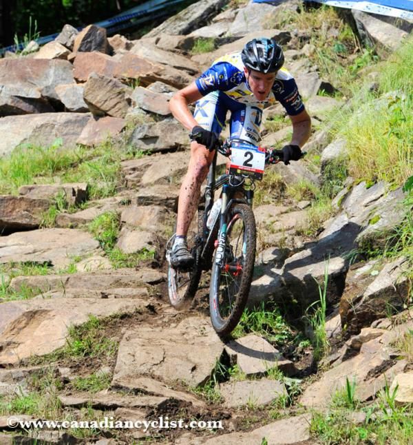 Kerschbaumer on the dreaded Beatrice rock garden