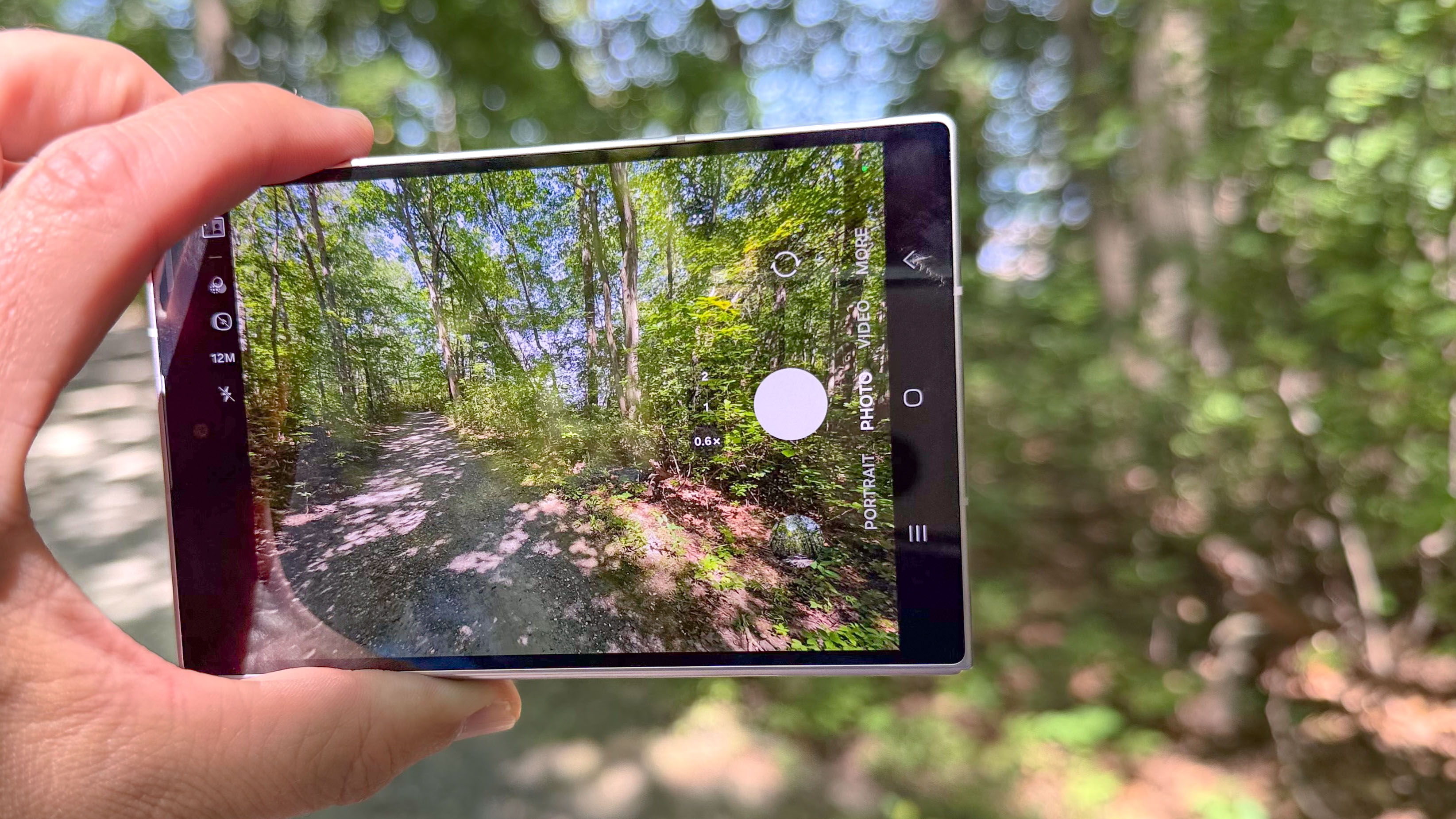 Galaxy Z Fold 8 shown held in-hand