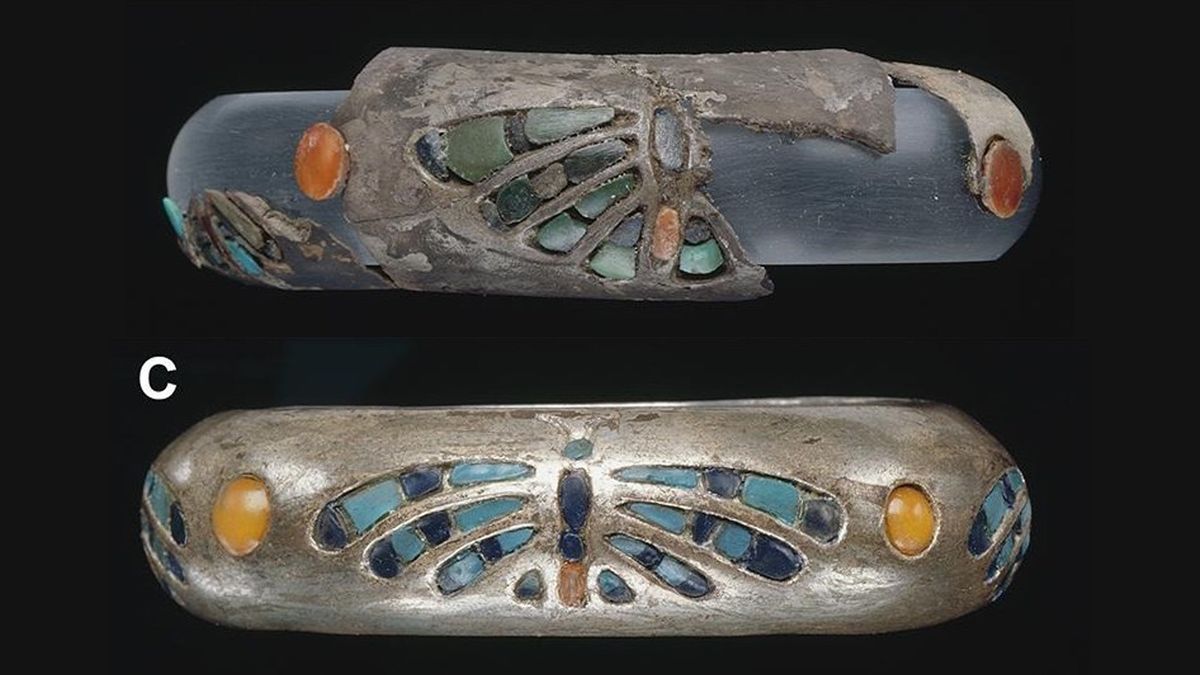 Ancient Egyptian queen's bracelets contain 1st evidence of long-distance trade between Egypt and Greece