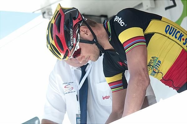 Belgian champion Tom Boonen (Omega Pharma-QuickStep)