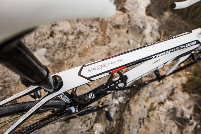 The Trek Factory Racing team's Madone