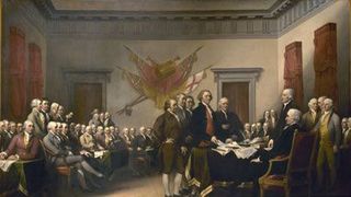 Colonists Signing Declaration of Independence