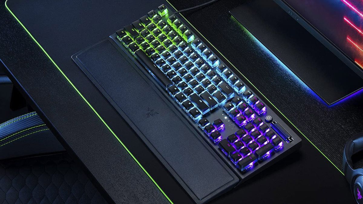 Razer Huntsman V2 optical keyboard