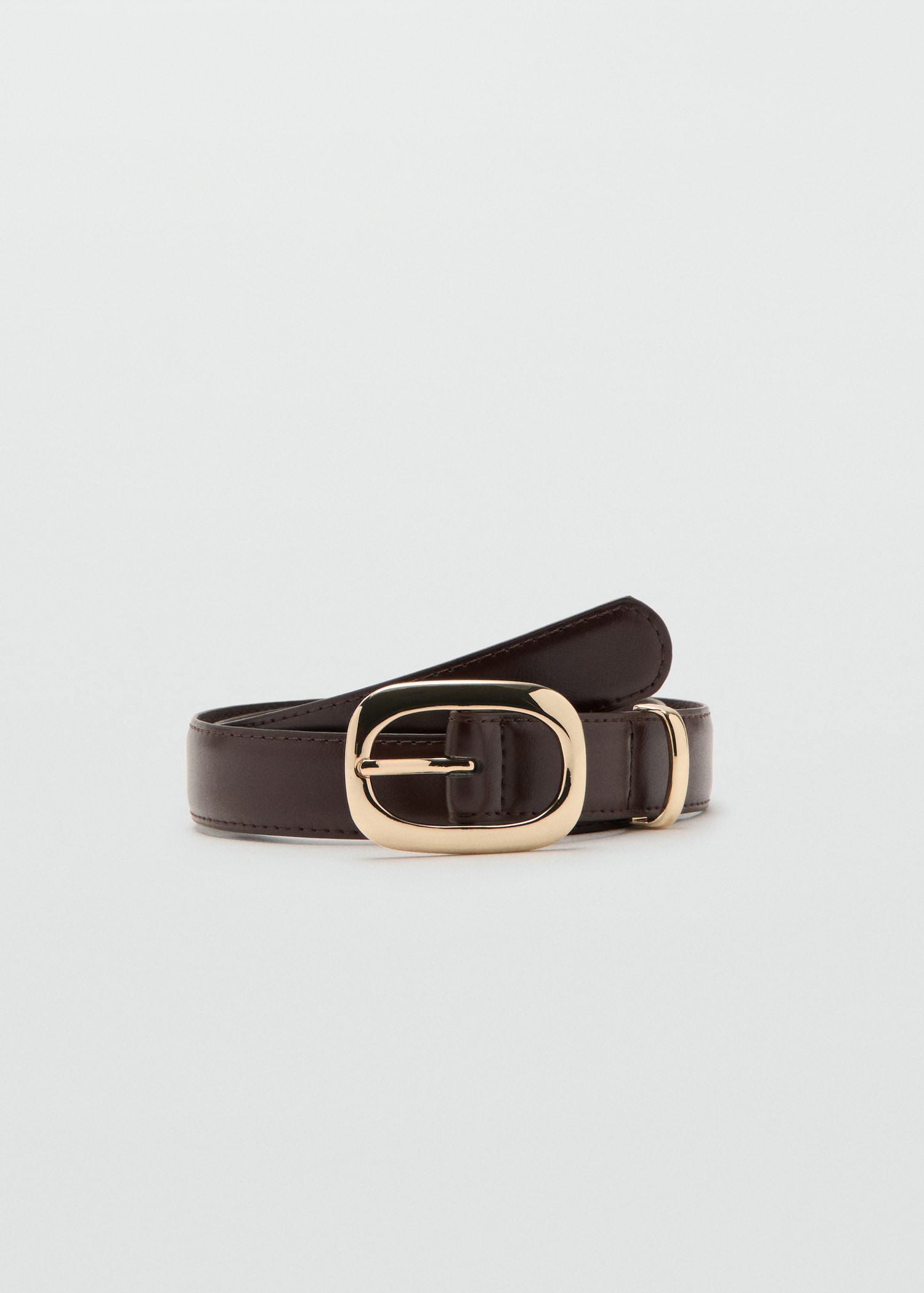 Square Buckle Belt - Women | Mango Usa