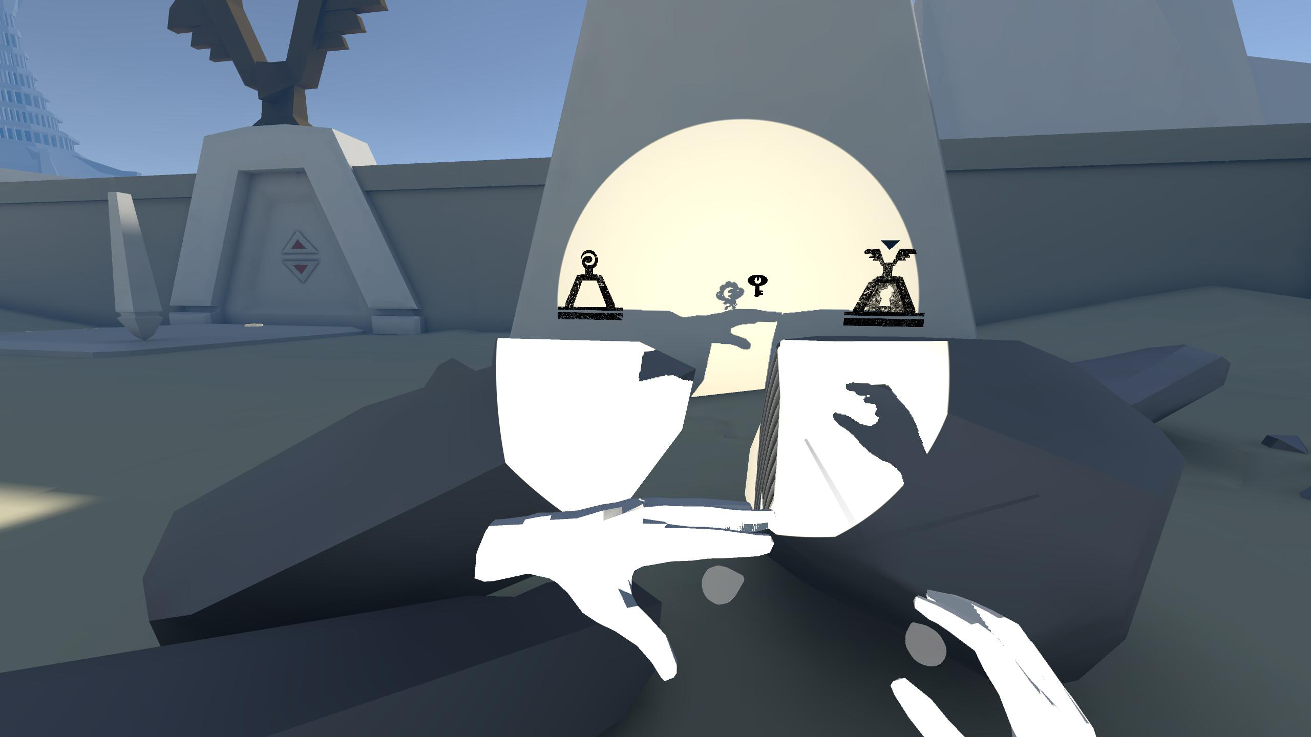 Screenshot of the shadow puzzler Silhouette for Meta Quest2