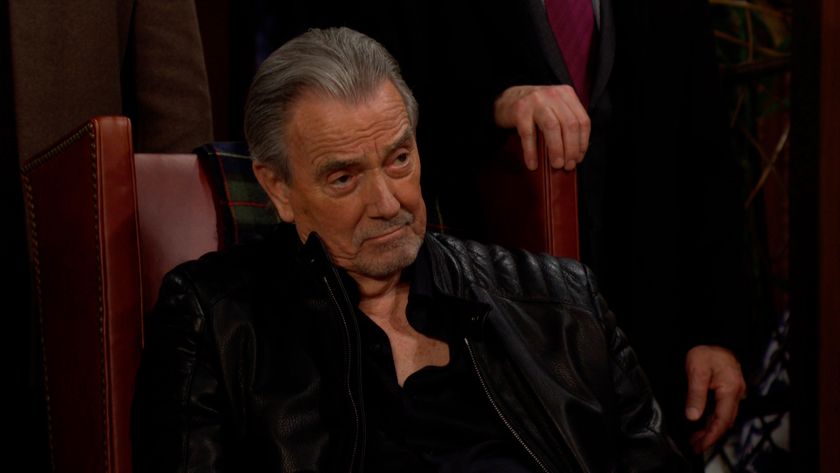 Eric Braeden as Victor frowning in The Young and the Restless