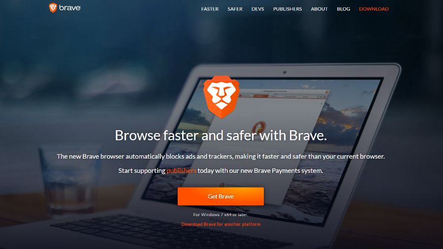 brave web browser vpn for download