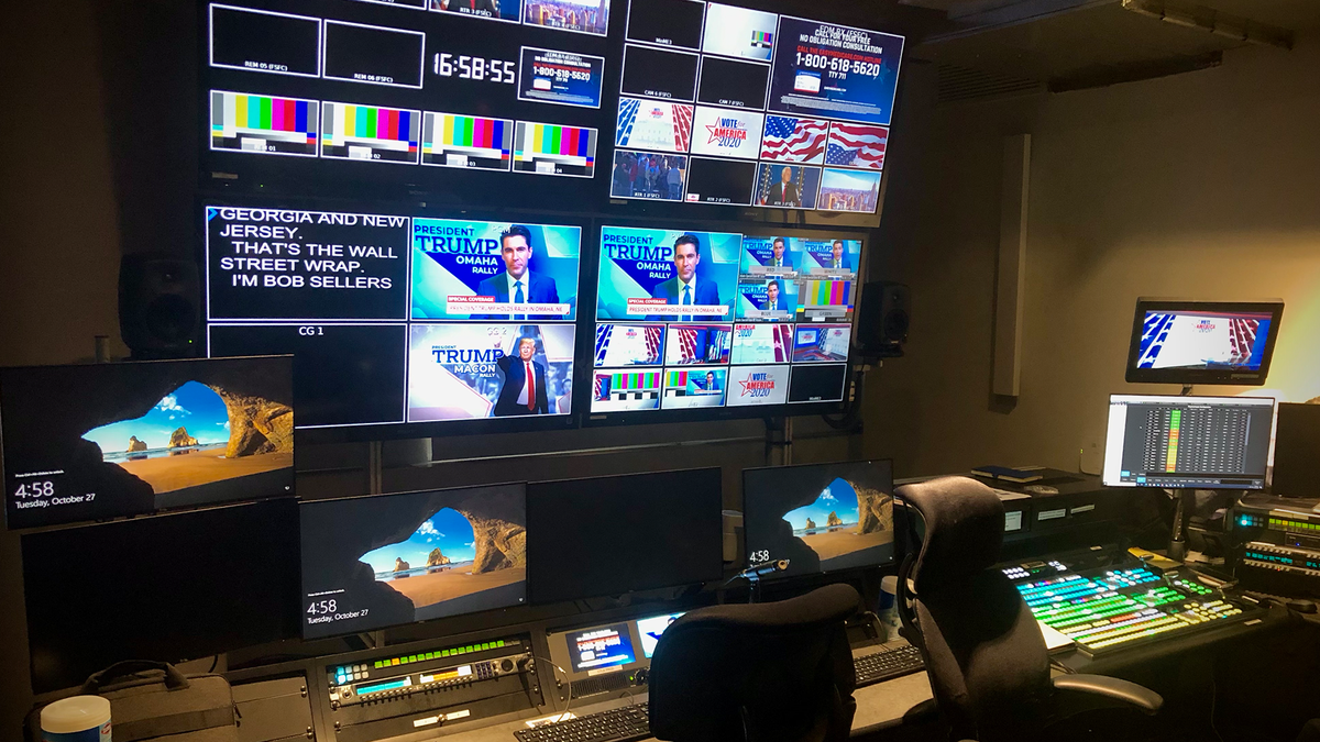 NewsMax control room