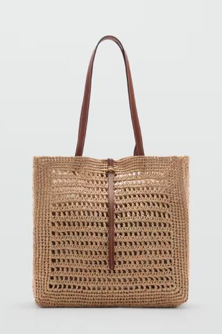 Mango Natural Fibre Shopper Bag