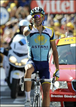 Alberto Contador, Tour de France 2009, stage 15
