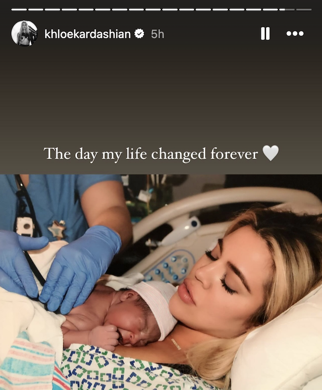 Khloé Kardashian Reflects on Being Pregnant With True Marie Claire