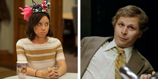 Aubrey Plaza and Michael Cera