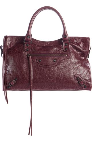 Medium Le City Leather Satchel