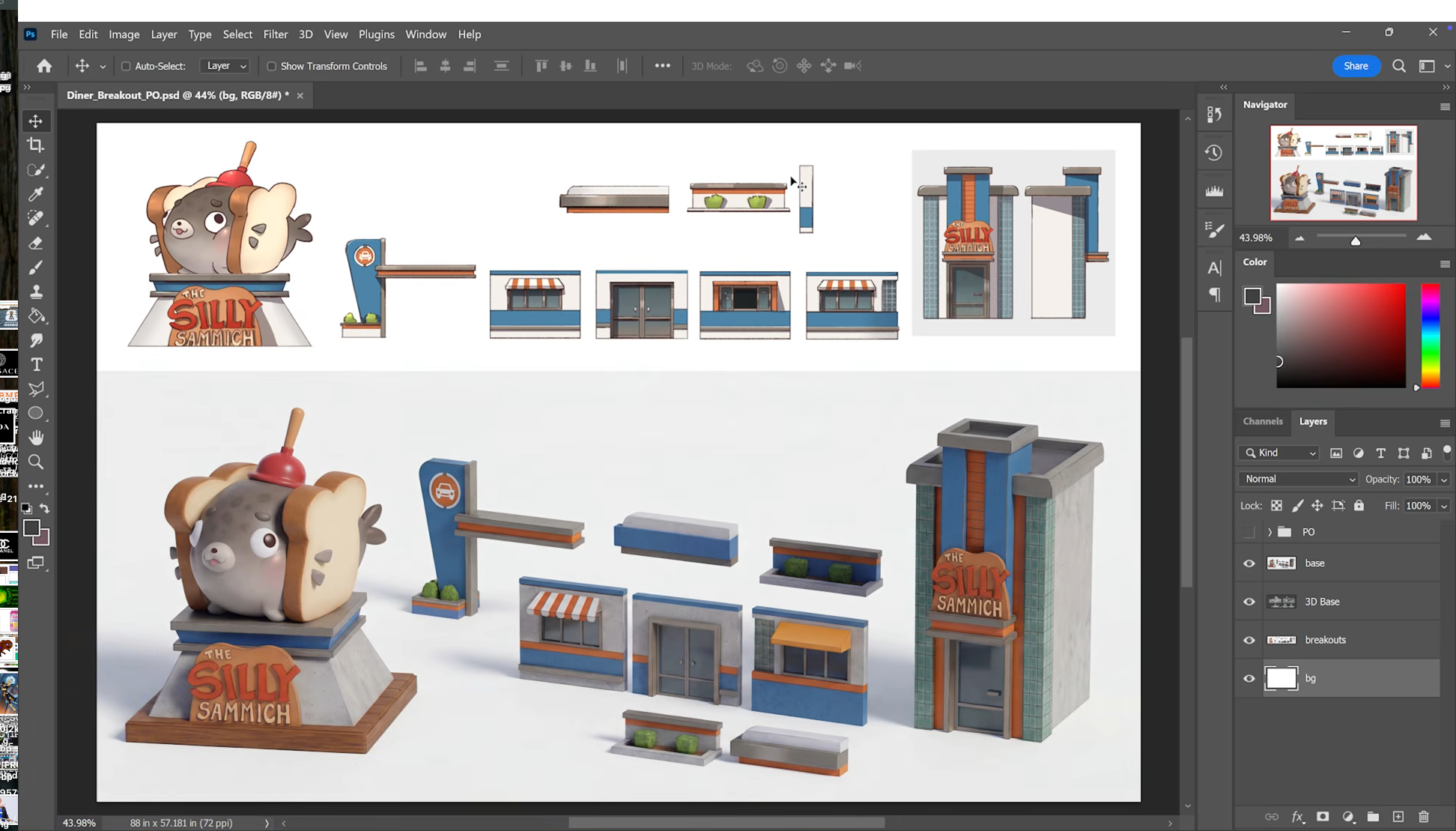 Epic concept art creation