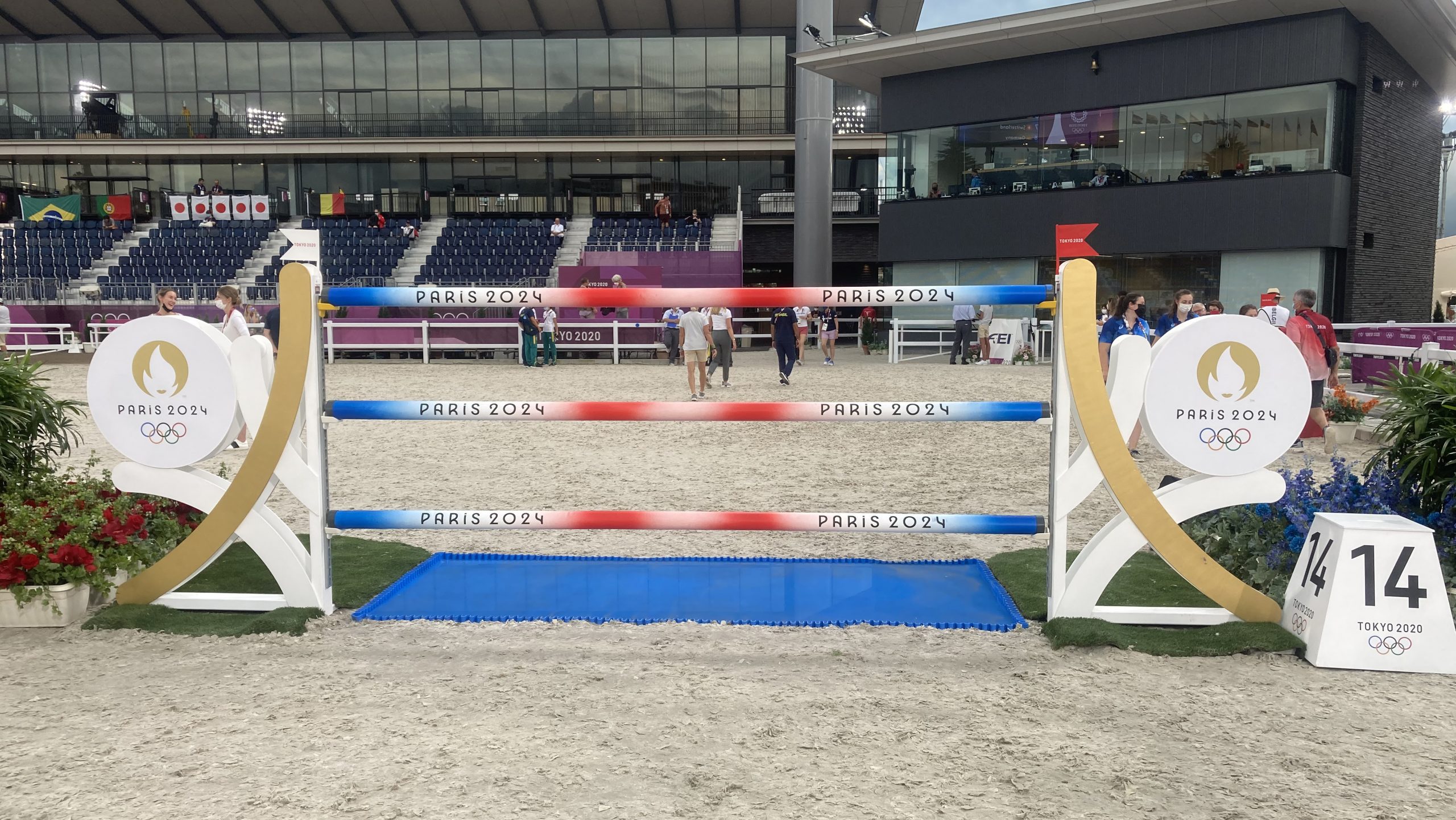 Olympic team showjumping &amp;ndash; course for the final