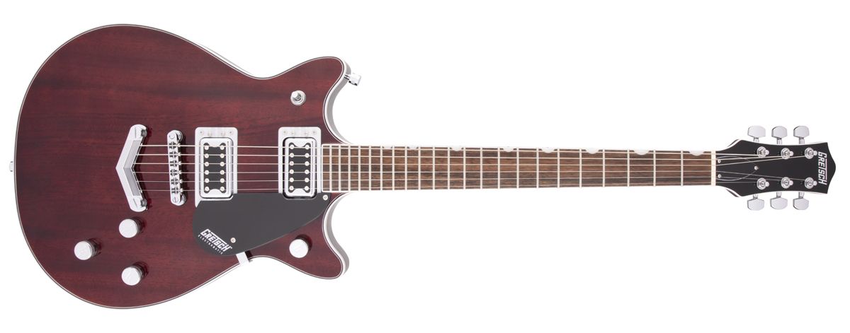Gretsch G5222 Electromatic Double Jet&nbsp;BT with V-Stoptail&nbsp;in Walnut Stain