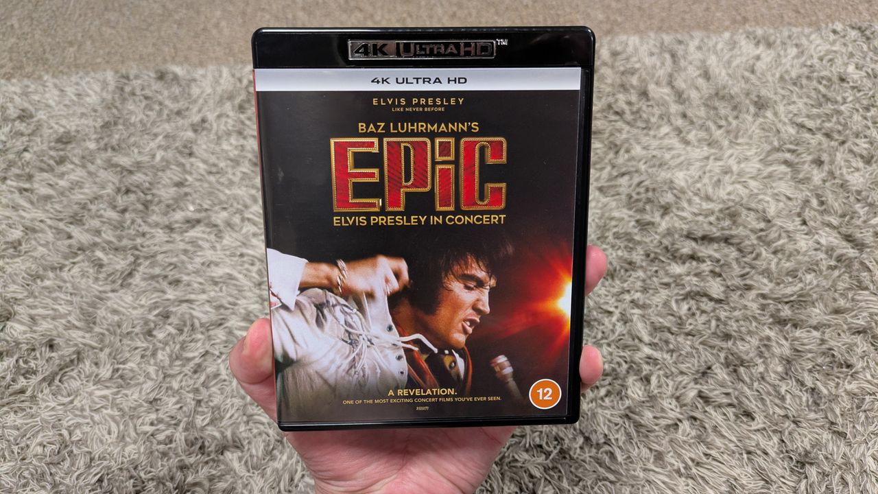 EPiC: Elvis Presley In Concert 4K Blu-ray case