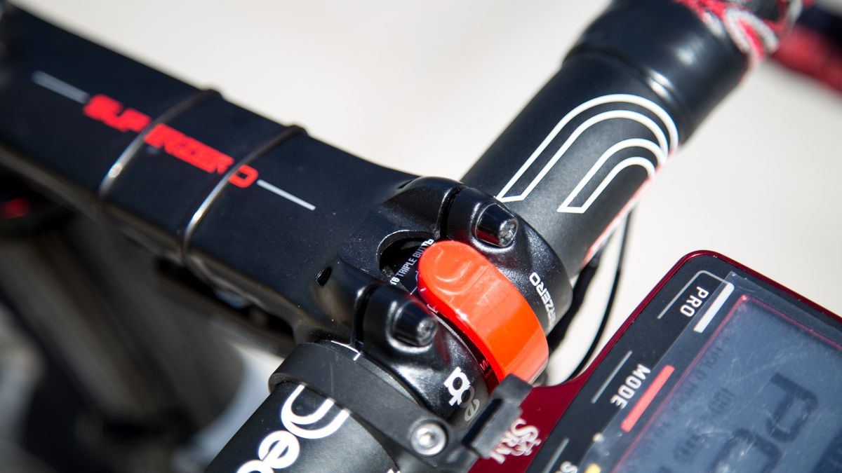 A plastic cover sits on the stem face plate