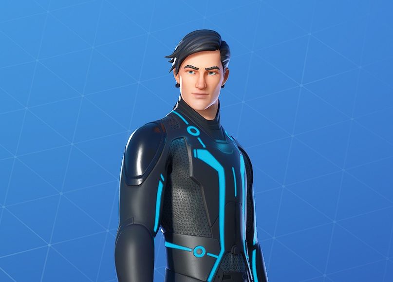 tron fortnite skin